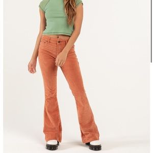 NWT orange coudory flares from BDG Urban Outfitters